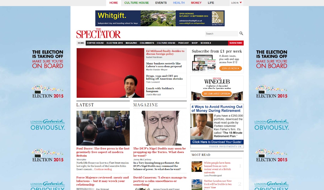The Spectator Redesign | inter.connect